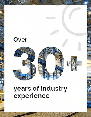 30+ Years Industry Experience