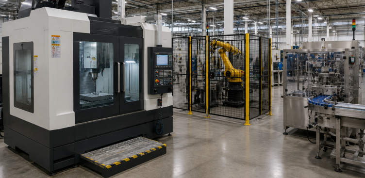 Imported industrial manufacturing machine requiring a Pre-Start Health and Safety Review (PSR) under Ontario Regulation 851